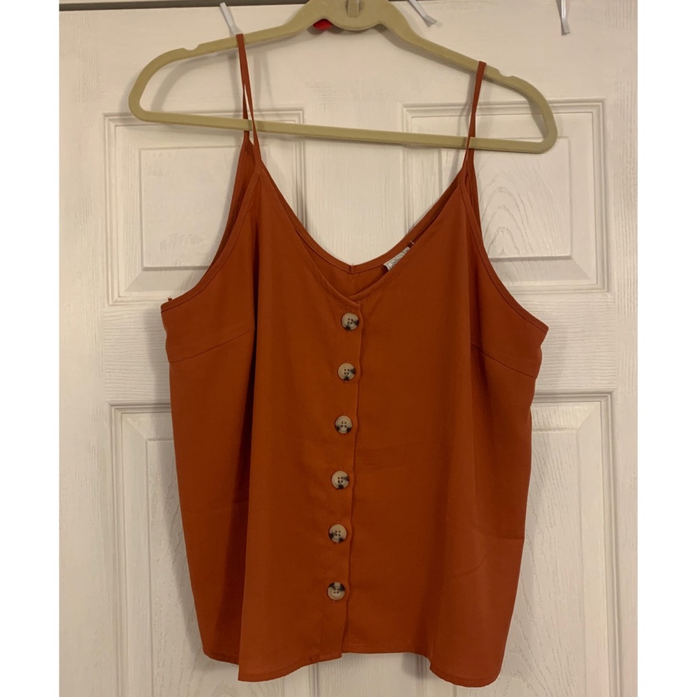 Paper Crane Orange Tank Top